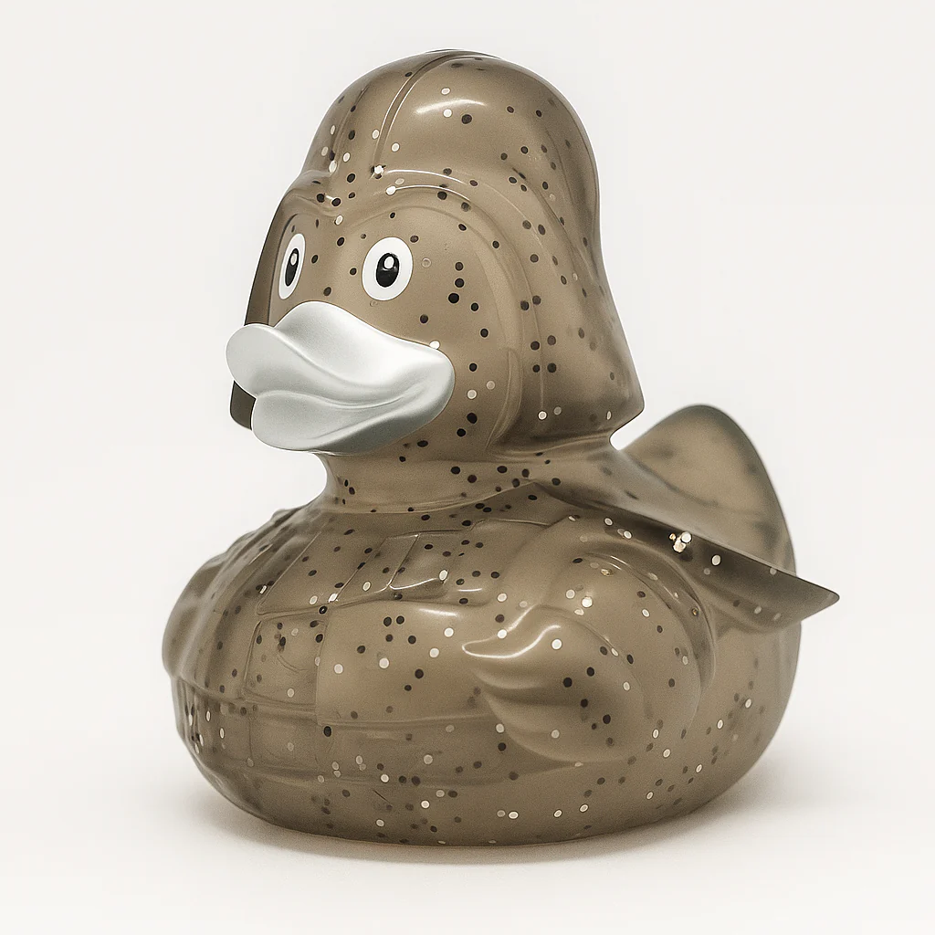 Black Star Duck, Glitter - Image 2