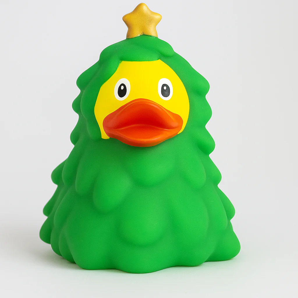 Christmas Tree Duck, Green - Image 2