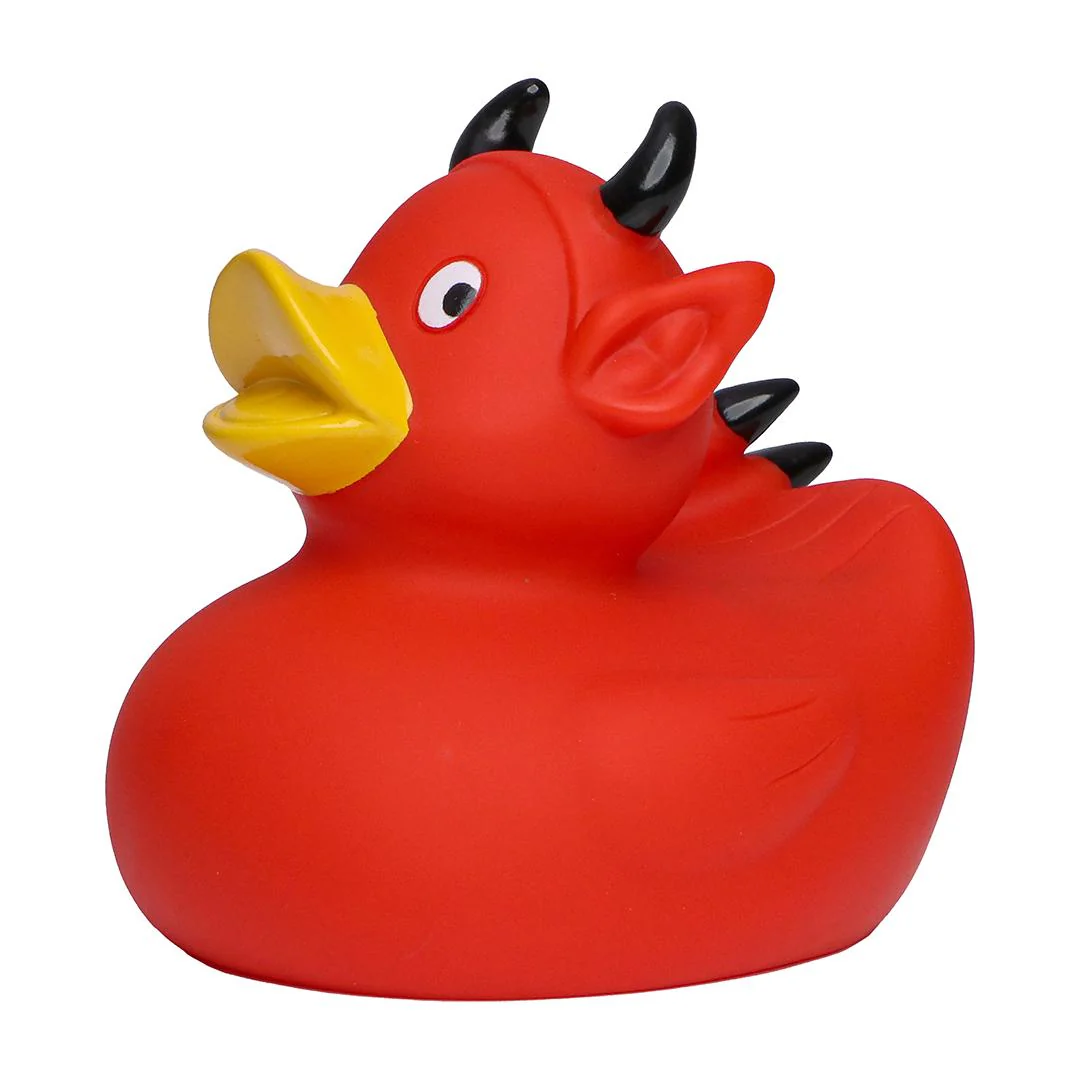 Devil Rubber Duck - Red - Image 4
