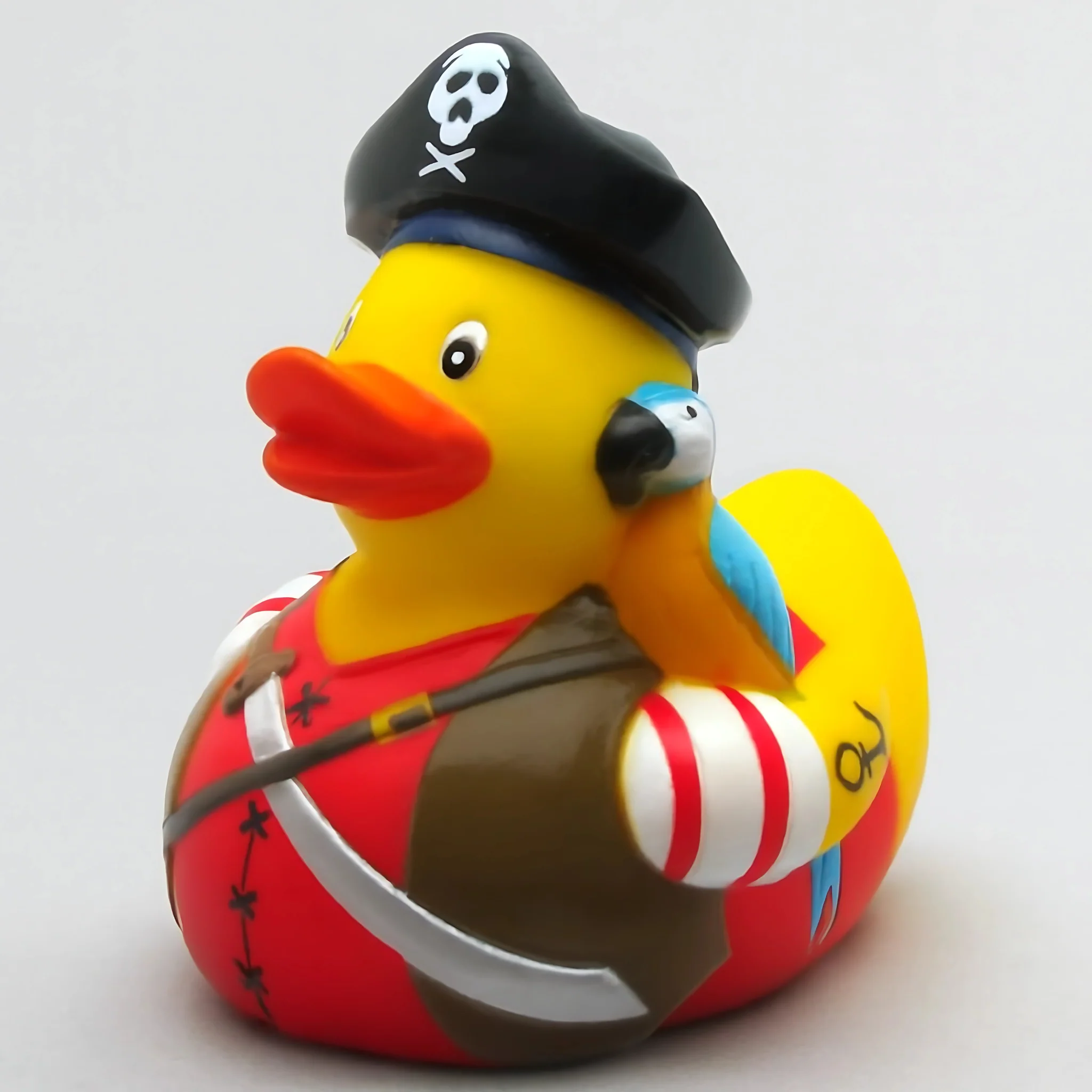 Pirate with Parrot Duck