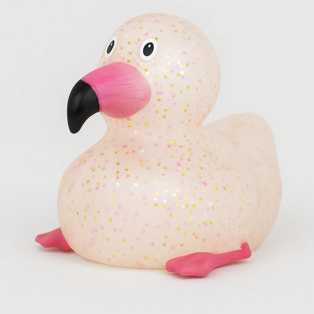 Flamingo Duck, Glitter - Image 2