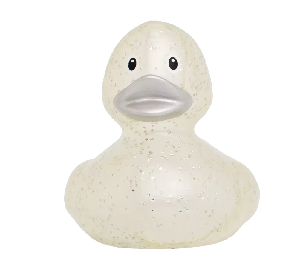 Glitter Duck, Silver - Image 4