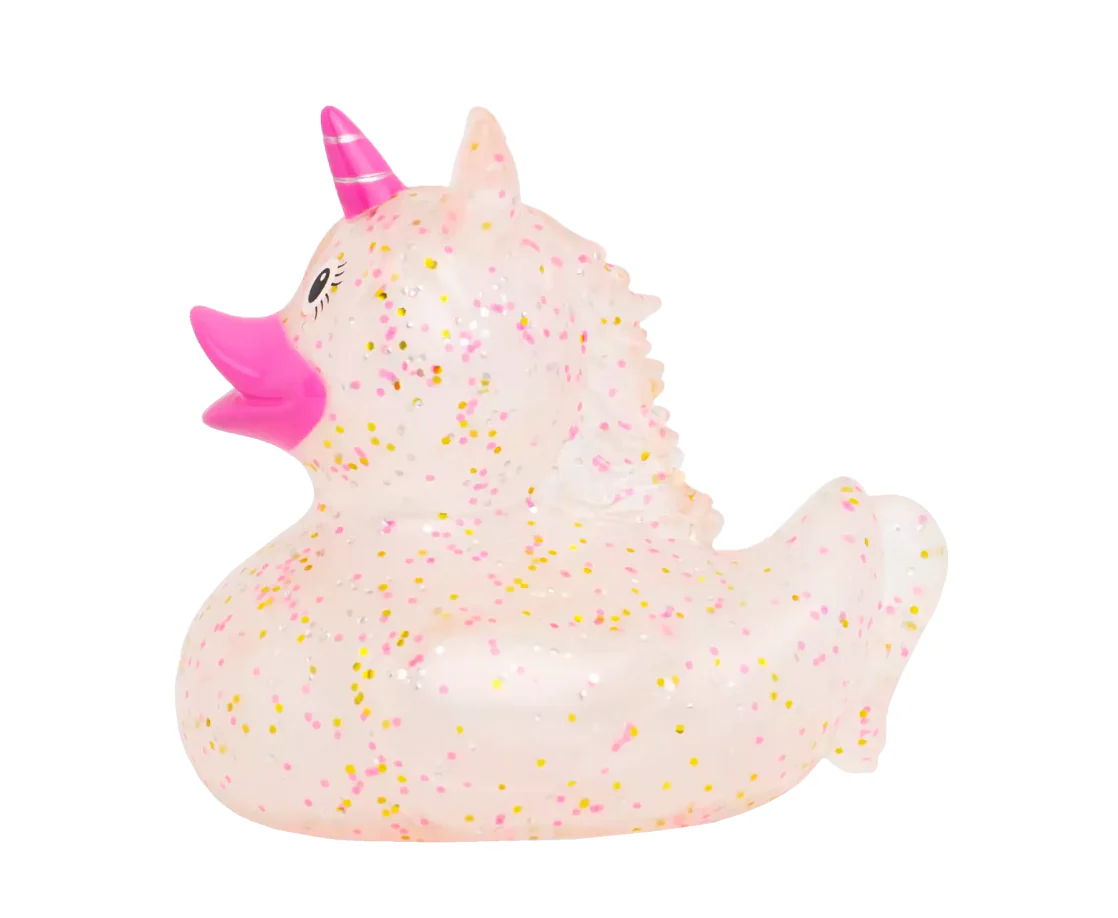 Glitter Unicorn Duck, Pink - Image 4