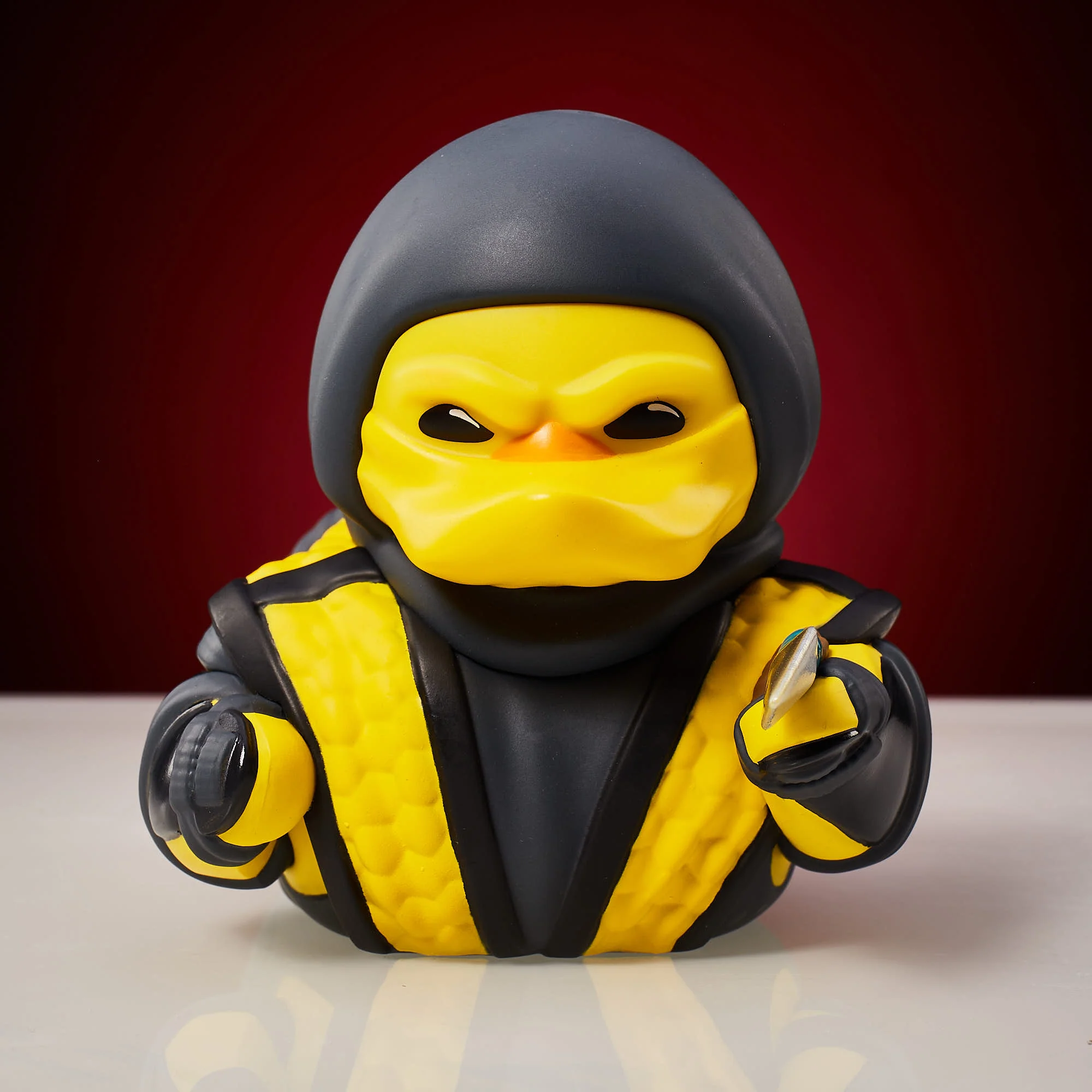 Official Mortal Kombat Scorpion TUBBZ Cosplaying Duck Collectible - Image 3