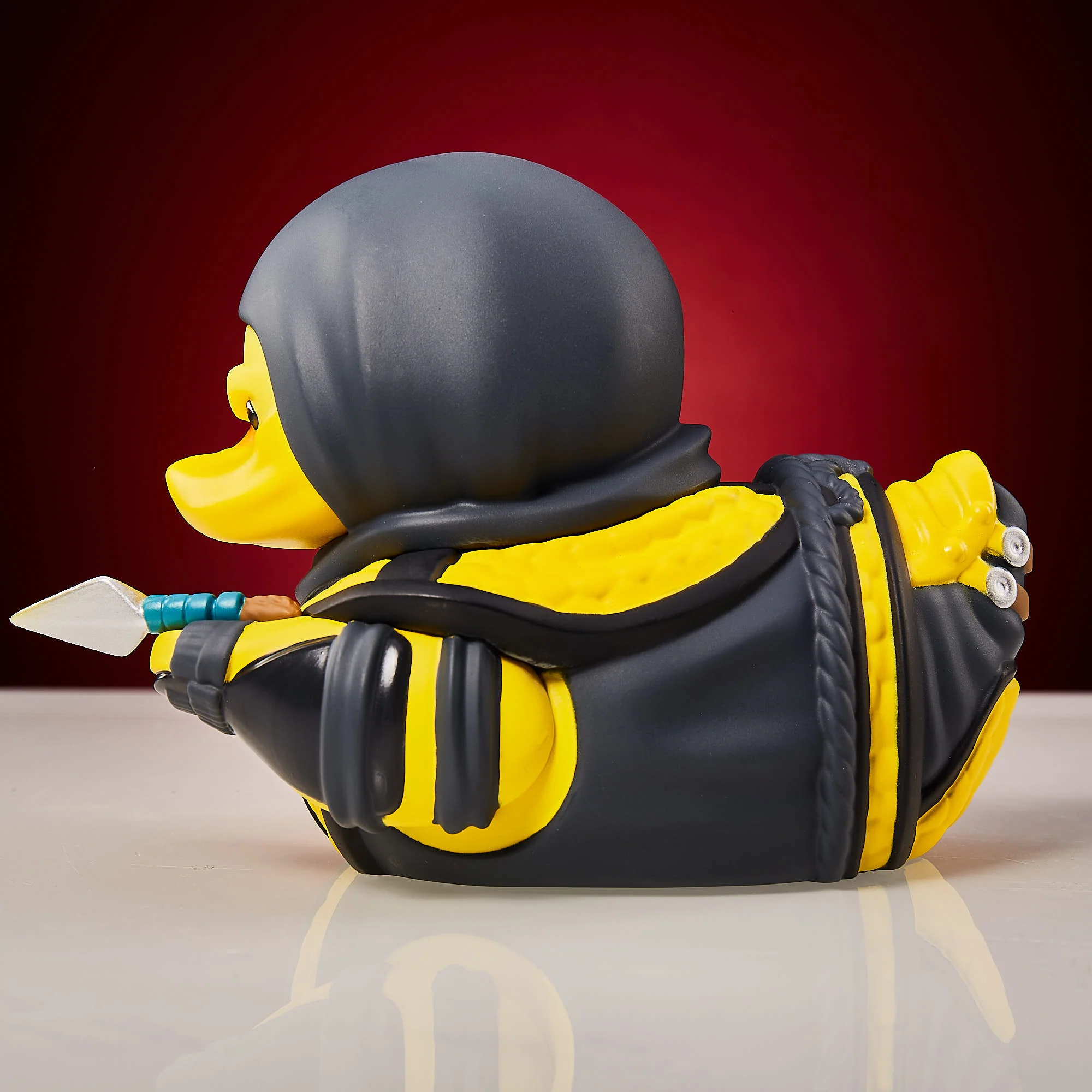 Official Mortal Kombat Scorpion TUBBZ Cosplaying Duck Collectible - Image 4