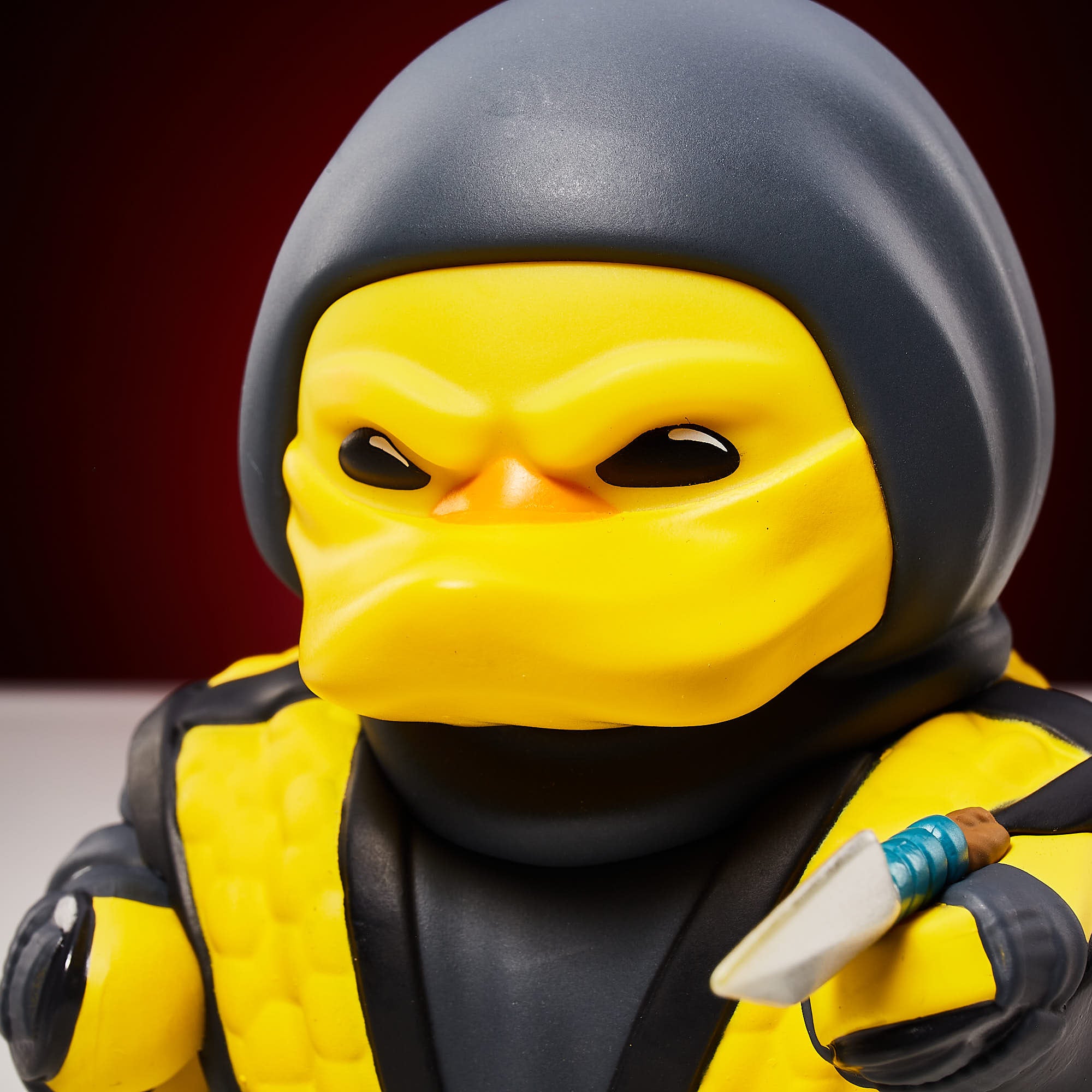Official Mortal Kombat Scorpion TUBBZ Cosplaying Duck Collectible - Image 5