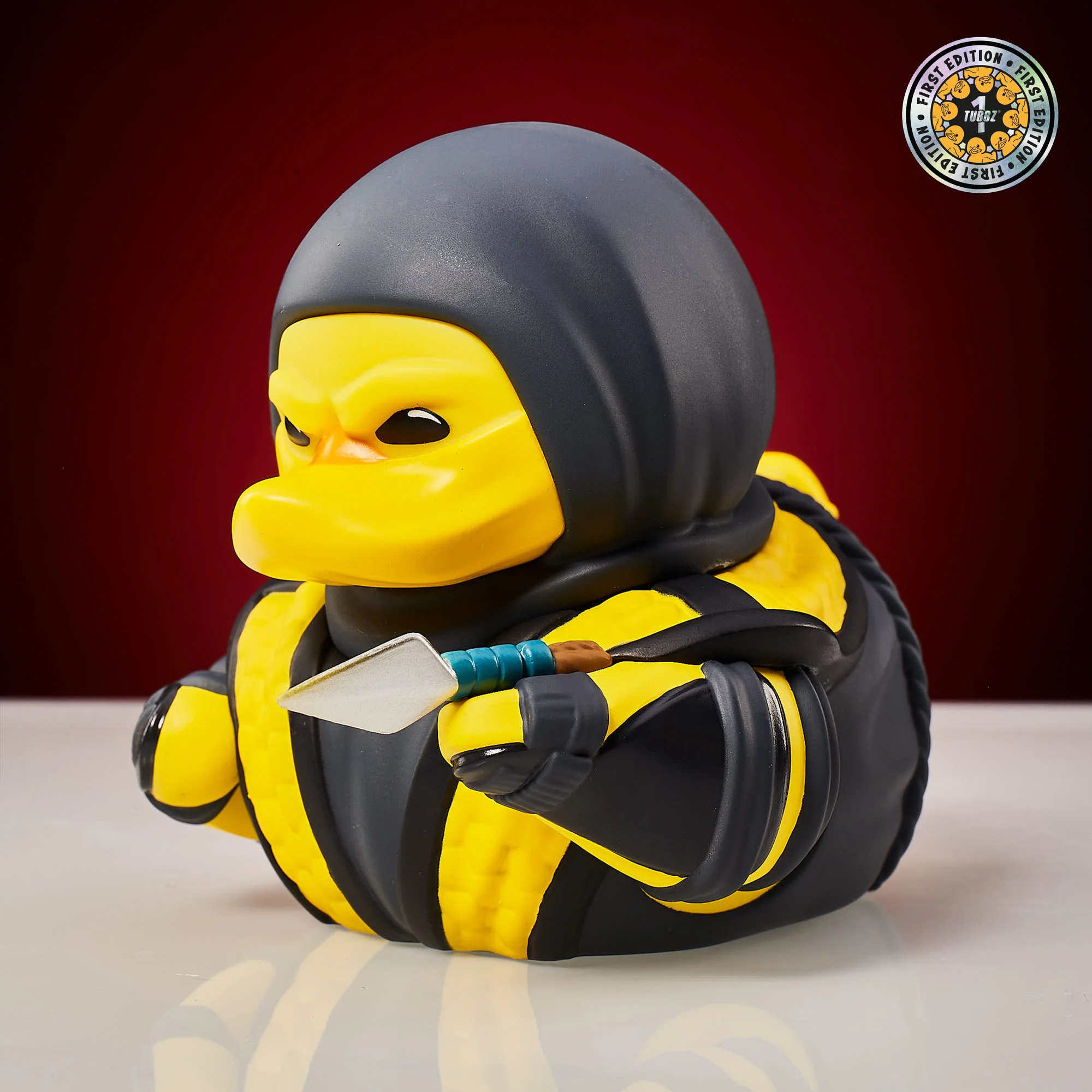 Official Mortal Kombat Scorpion TUBBZ Cosplaying Duck Collectible - Image 8