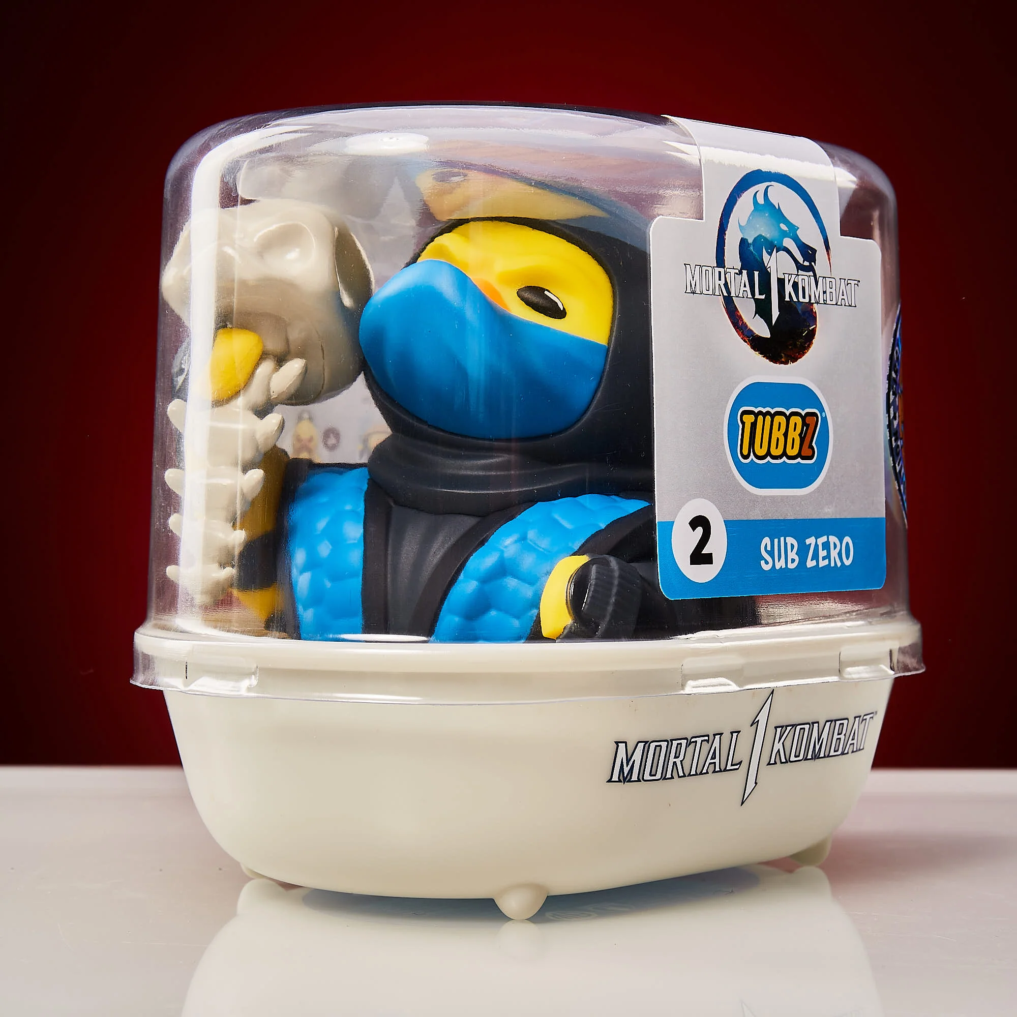 Official Mortal Kombat Sub-Zero TUBBZ Cosplaying Duck Collectible - Image 7