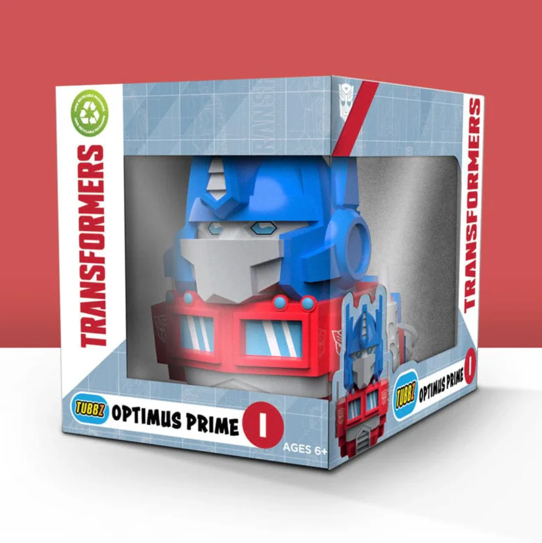 Transformers Optimus Prime TUBBZ Cosplaying Duck Boxed Edition - Image 4